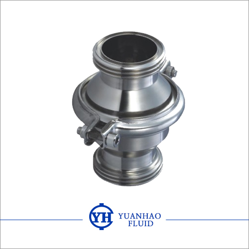 Sanitary thread check valve