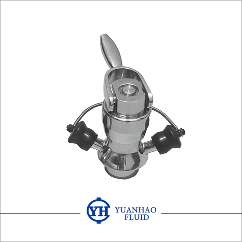 Aseptic welded sampling valve