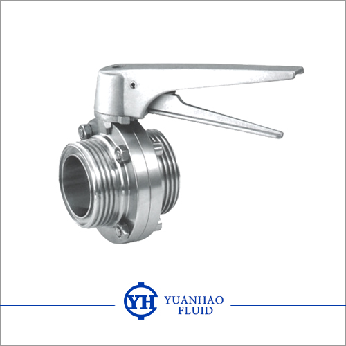 多方位定位鸭嘴外螺纹蝶阀 Duckbill handle thread butterfly valve