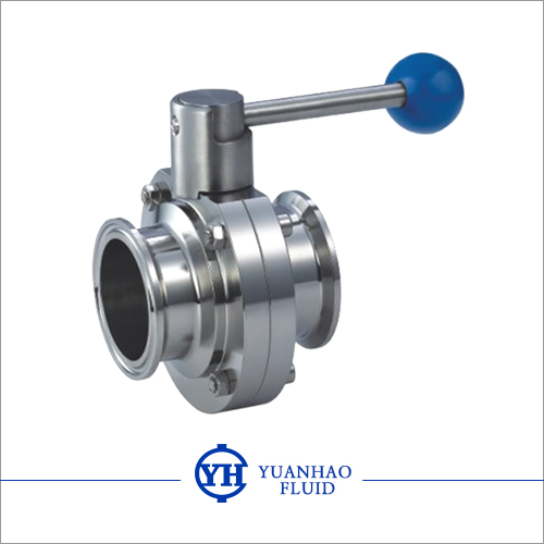 卫生级快装蝶阀  Sanitary clamp butterfly valve