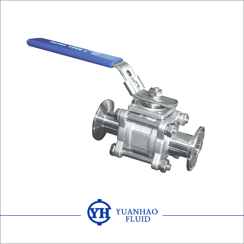 快装三片式球阀 Sanitary 3PC clamp ball valve