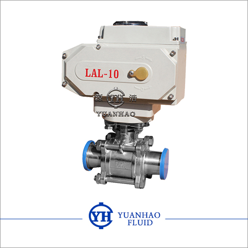 卫生级电动球阀 Sanitary electric actuator ball valve