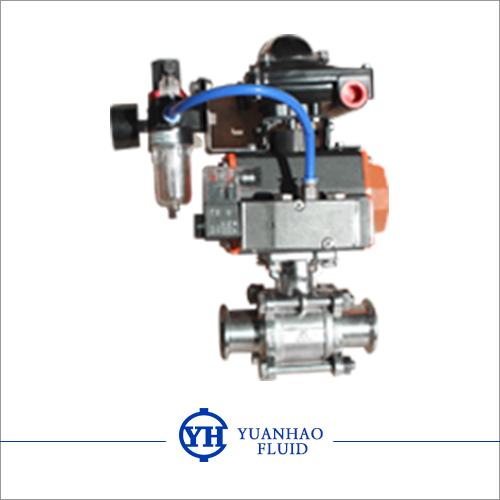 Pneumatic Sanitary Ball Valve